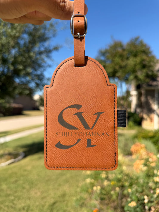 Golf Bag Tag with Tee holders E&S Creative Works