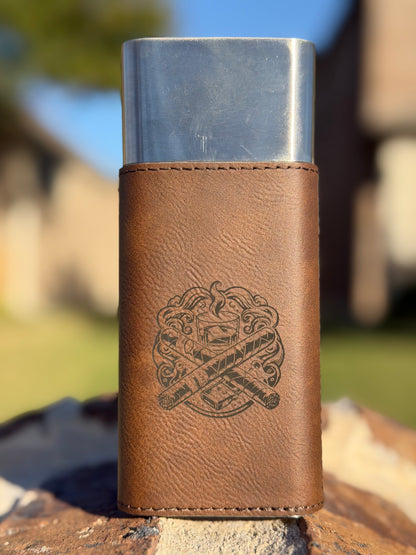 Leatherette Cigar Case with Cutter E&S Creative Works
