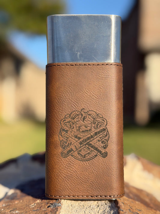 Leatherette Cigar Case with Cutter E&S Creative Works