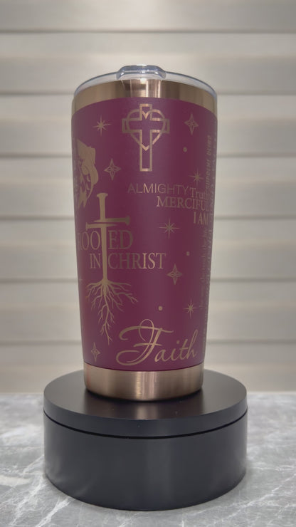 20oz Tumbler - ‘Man of God’ design